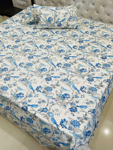 Cotton King  3PC Bedsheets